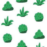 Simple bush pattern vector