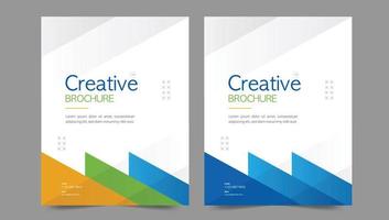 Cover template flyer design vector background