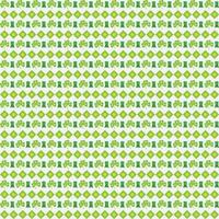 Seamless Pattern St. Patrick's Day background. Shamrock and clover Vector illustration