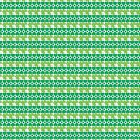 Green background with leaves shamrocks, and Irish Leaf Clover in the St. Patrick's Day holiday symbol. St. Patrick's day seamless Pattern vector