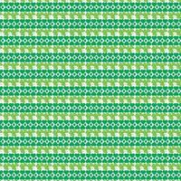 Green background with leaves shamrocks, and Irish Leaf Clover in the St. Patrick's Day holiday symbol. St. Patrick's day seamless Pattern vector