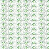 St Patrick's Day Rainbow isolated Vector illustration on white background and seamless pattern