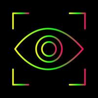 Eye Scan Vector Icon