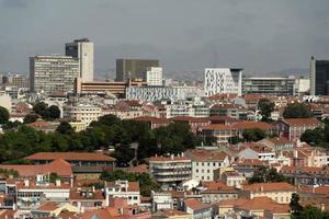 Lisbon aerial panorama landscape cityscape photo