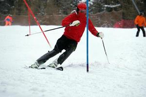 slalom esquí carrera deporte formación foto