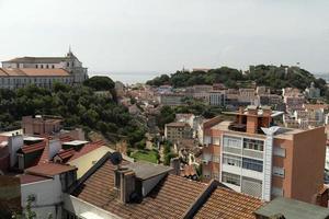 Lisbon aerial panorama landscape cityscape photo