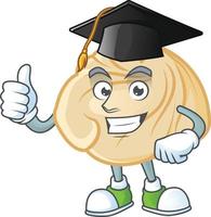 Dumpling cartoon character style vector