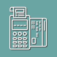 Pos Terminal Vector Icon