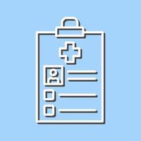 Medical Record Vector Icon