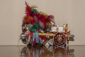 Sicilian chariot colorful model detail photo