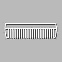 Comb Vector Icon