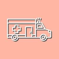 Ambulance Vector Icon