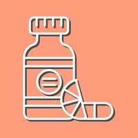 Vitamins Vector Icon