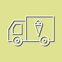 Icecream Van Vector Icon