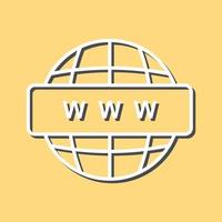 World Wide Web Vector Icon