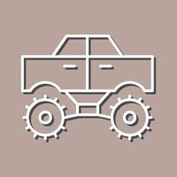 Monster Truck Vector Icon