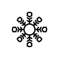 Ice icon isolated on black. Ice symbol suitable for graphic design and websites on a white background. vector