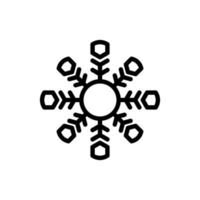 Ice icon isolated on black. Ice symbol suitable for graphic design and websites on a white background. vector