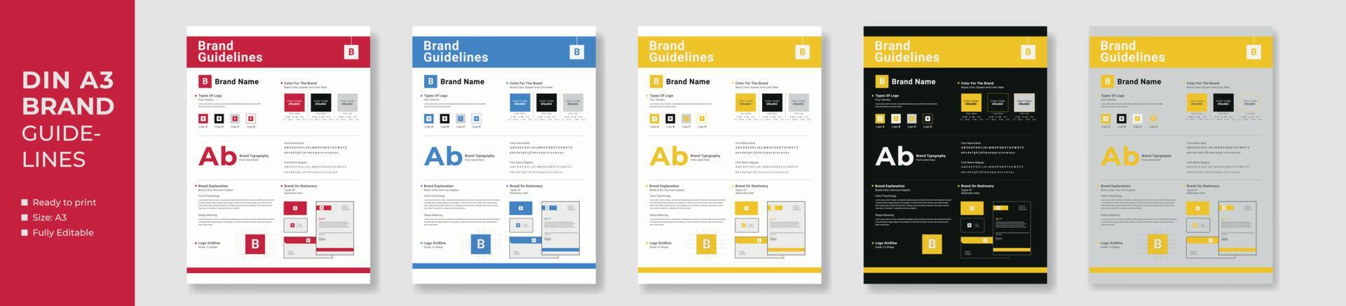 Brand Guidelines Vector Art, Icons, and Graphics for Free Download