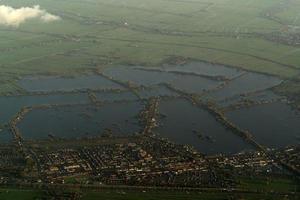 Amsterdam Netherland famrd fields view panorama photo