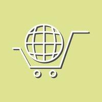 Global Shopping Vector Icon