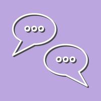 Conversation Bubbles Vector Icon