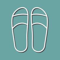 Slippers Vector Icon