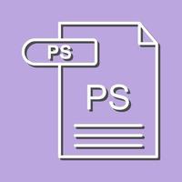 PS Vector Icon