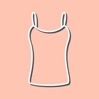 Ladies Vest Vector Icon