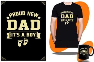 Fathers Day t shirt design and Granpa Funny Gaming t shirt design or vector