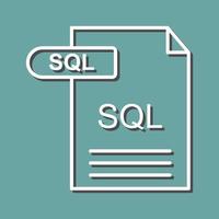 SQL Vector Icon