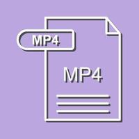 MP4 Vector Icon