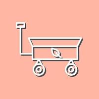 Garden Cart Vector Icon