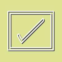 Checkbox Vector Icon