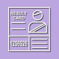 Candidate Results Vector Icon