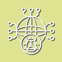 Global Malware Vector Icon
