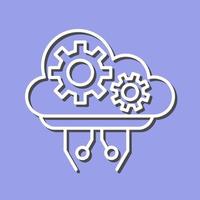 Cloud Computing Vector Icon