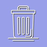 Trash Can Vector Icon