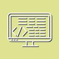 Coding Vector Icon
