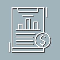 Financial Analytics Vector Icon