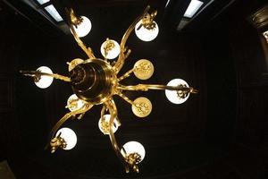 Luz de lámpara de araña de lujo de estilo Liberty foto
