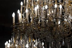 Liberty style luxury chandelier lamp light photo