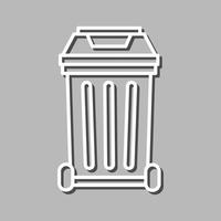 Garbage Vector Icon