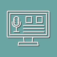 Podcast Vector Icon