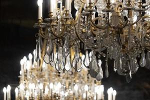 Liberty style luxury chandelier lamp light photo