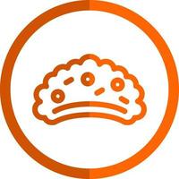 Empanada Vector Icon Design