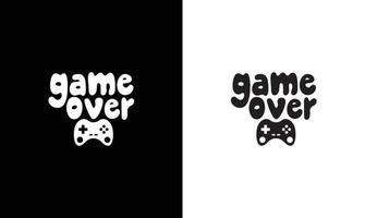 Gaming Quote T shirt design, typography vector