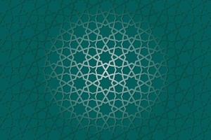 vector Flat arabic pattern background