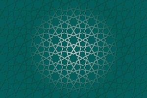 vector Flat arabic pattern background