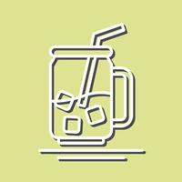 Iced Tea Vector Icon